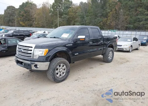 2013 Ford F-150 Lariat из США, поврежденный, VIN 1FTFW1ET0DKF14152